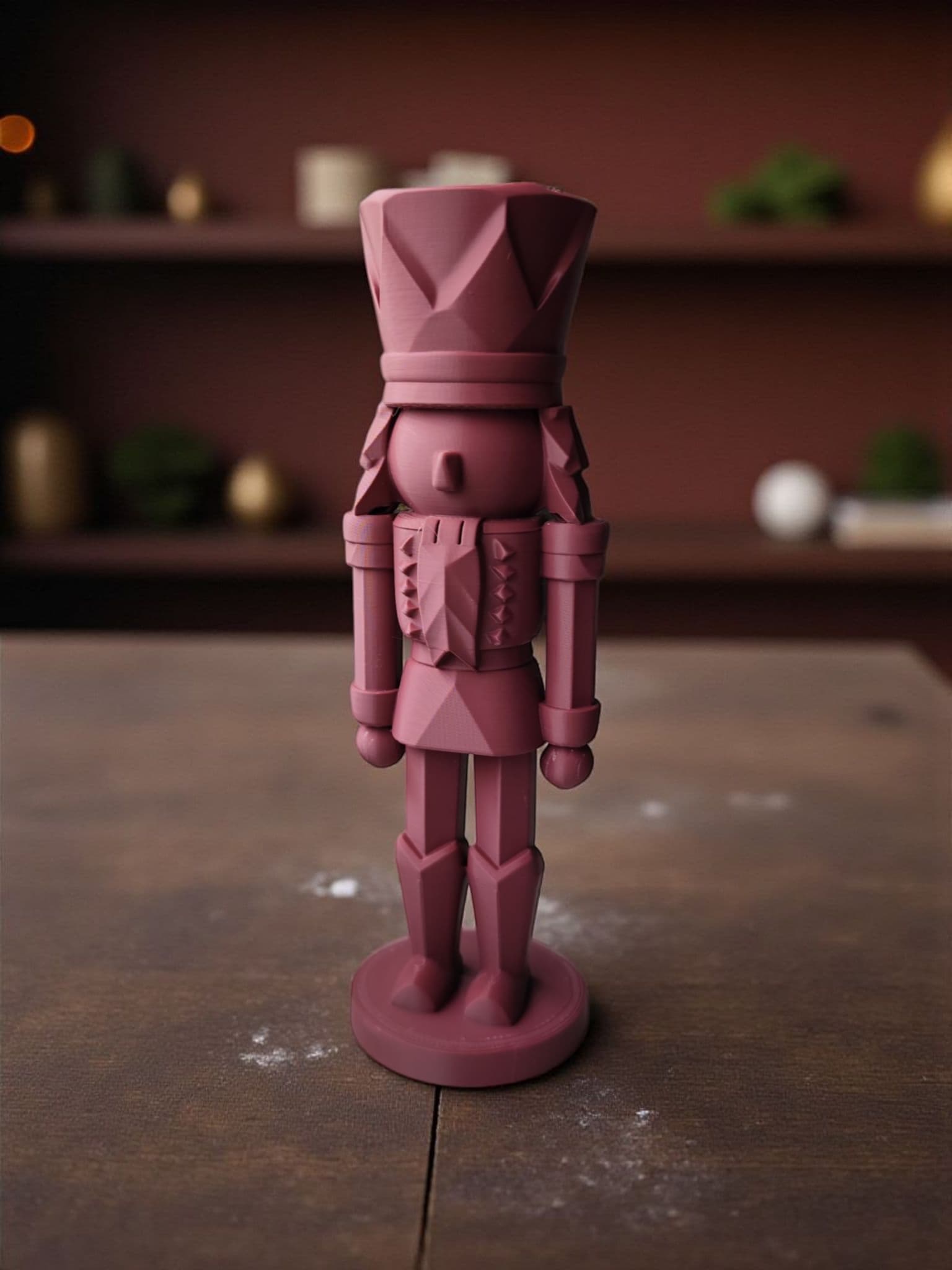 Decoración moderna de cascanueces